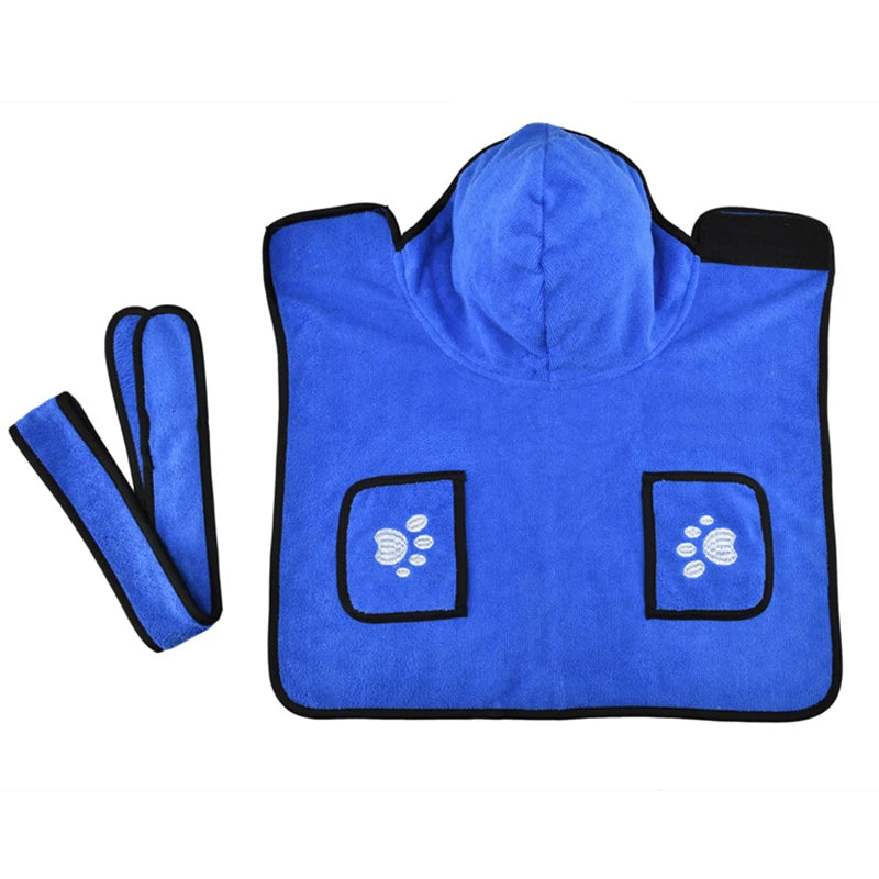 Super Absorbent Dog Bathrobe Towel