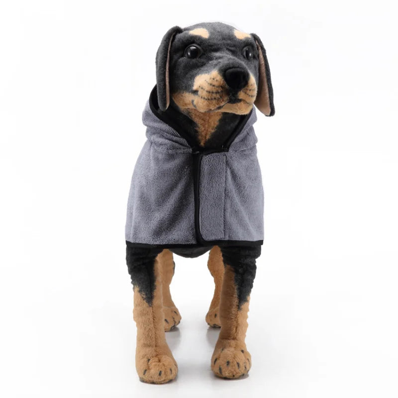 Super Absorbent Dog Bathrobe Towel